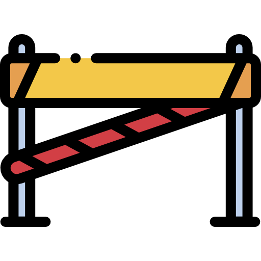 Do not cross line
